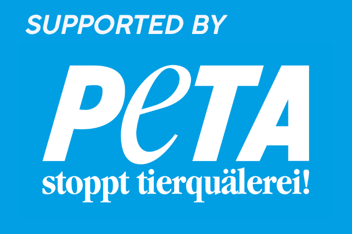 SUPPORTED BY PETA